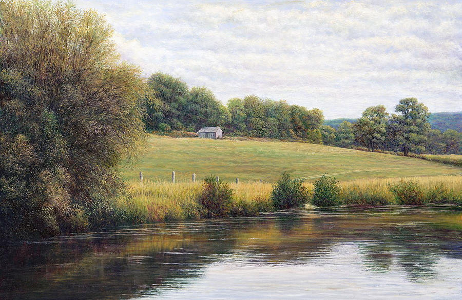 Riverside View Painting