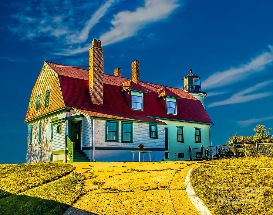 Road To Point Betsie Light Photograph By Nick Zelinsky Jr Fine Art