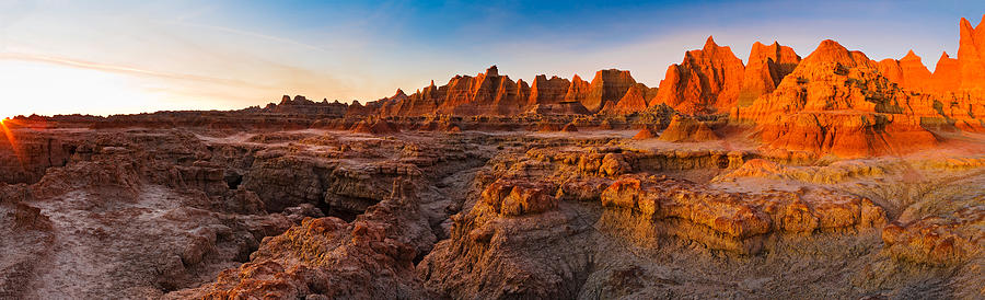 Rock Formations On A Landscape Photograph By Panoramic Images Fine