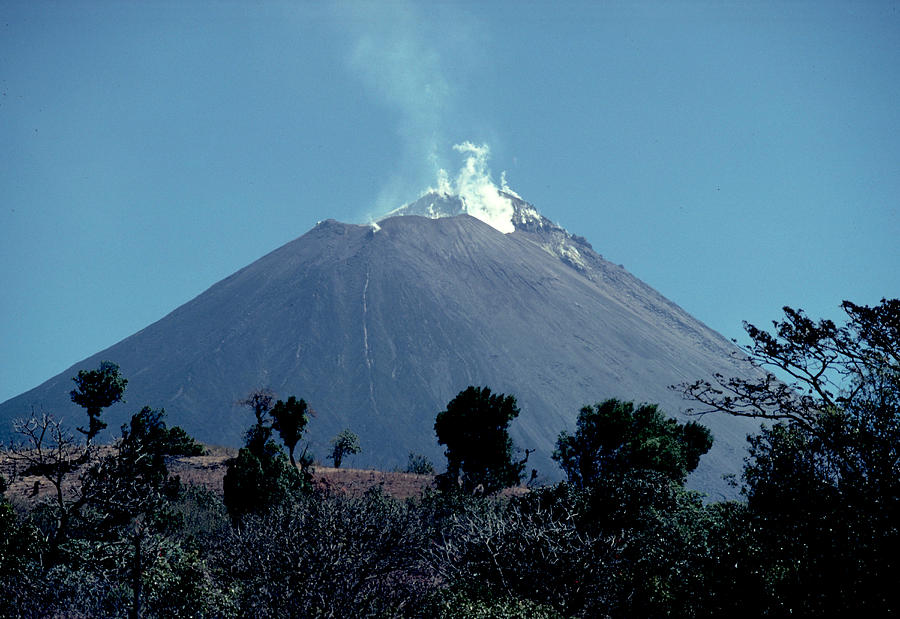 San Cristobal Volcano In Nicaragua Photograph By Carl Purcell