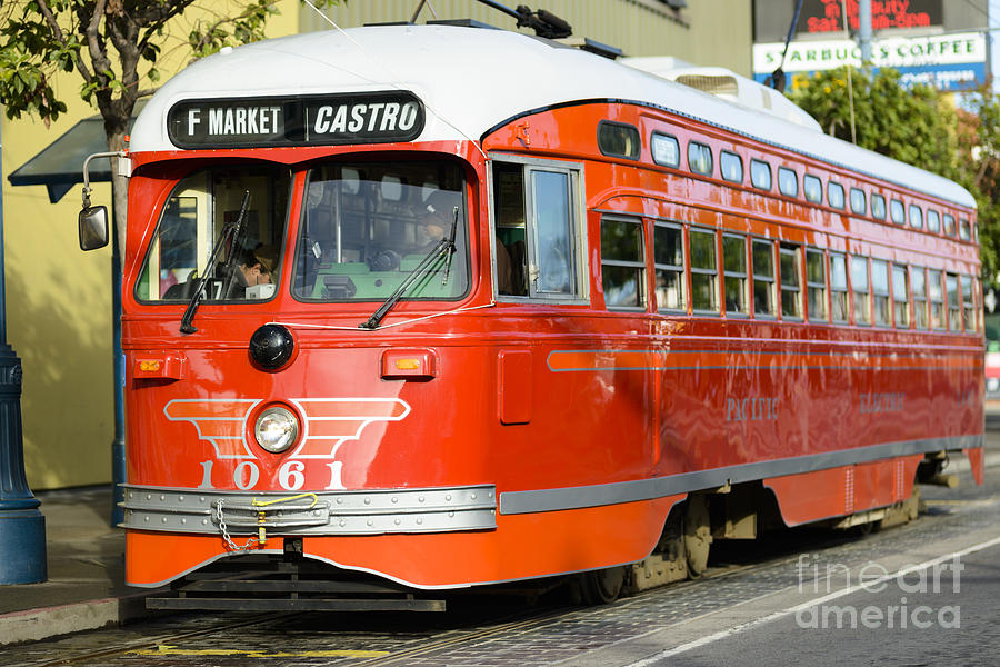 San Francisco Tram Photograph By Stelios Michael