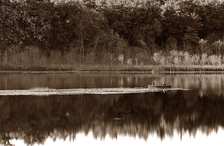 Sepia Canoe Photograph By MTBobbins Photography Fine Art America