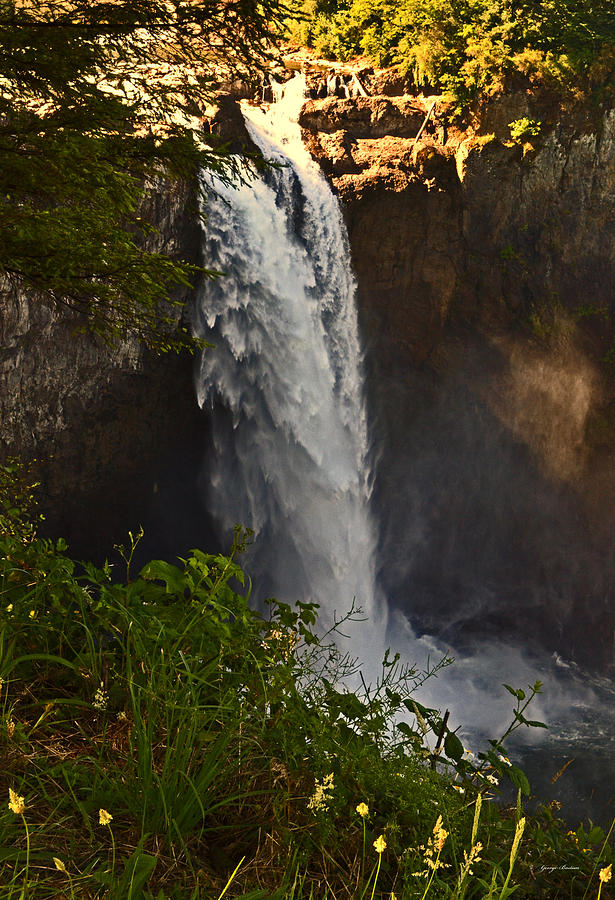 Snoqualmie Falls Photograph By George Bostian Fine Art America