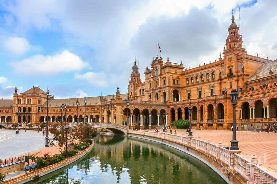 spanish-square-in-sevilla-in-spain-photograph-by-dragomir-nikolov