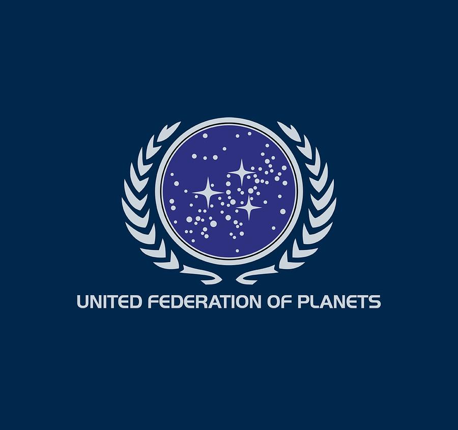 Star Trek United Federation Logo Digital Art By Brand A Pixels