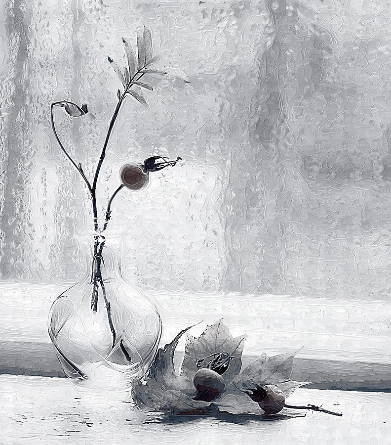 3d Modern Orange Taste Still Life