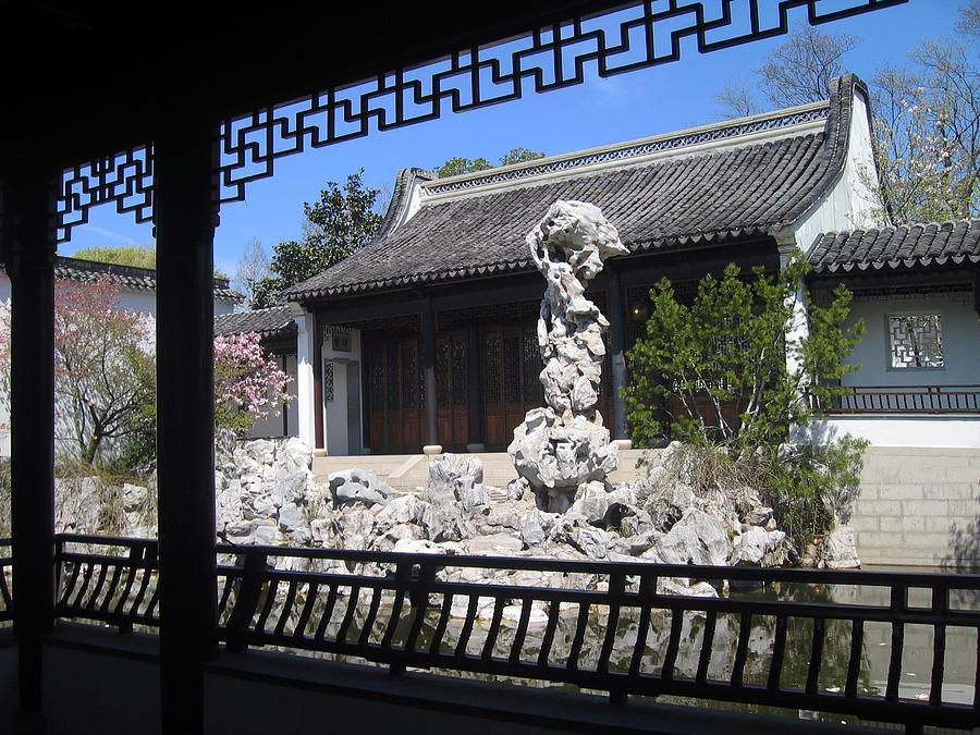  - stone-sculpture-in-chinese-courtyard-queenie-wong-