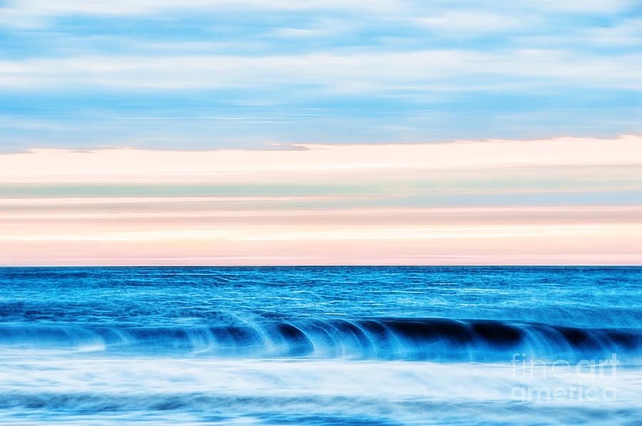 Sunrise Atlantic Ocean Myrtle Beach South Carolina Photograph by Vizual