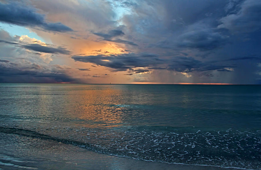 Sunset After The Storm Photograph By Hh Photography Of Florida