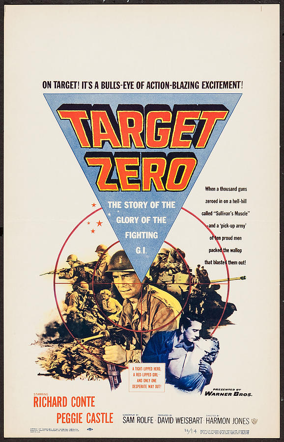 Target Zero, Us Poster, Richard Conte Photograph