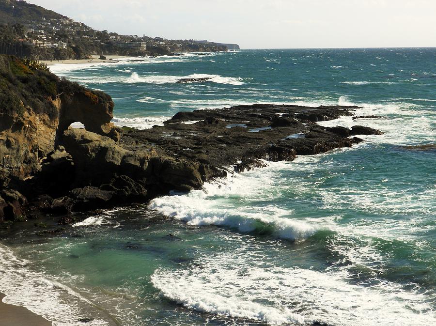 The Beach At Laguna Niguel Ca Photograph