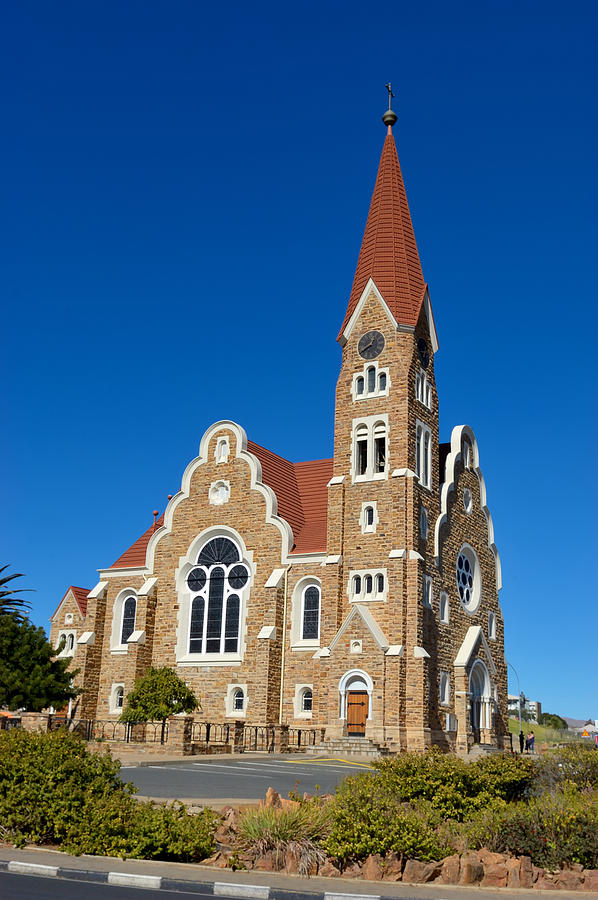 The Christuskirche In Windhoek In Namibia Photograph By Grobler Du Preez