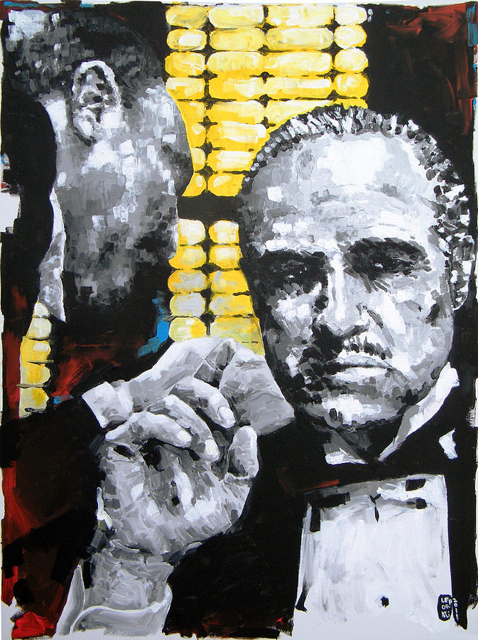 The Godfather Painting By Michael Leporati