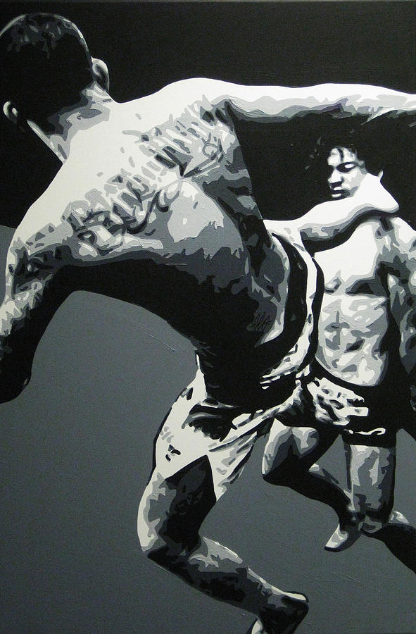 The Pettis Kick Painting By Geo Thomson Pixels