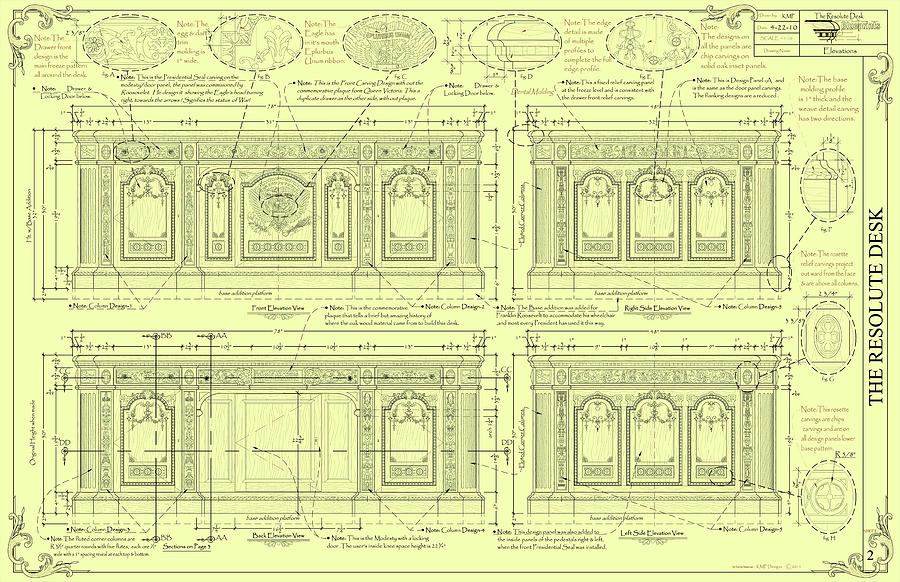 Resolute Desk Plans Pdf Woodworking