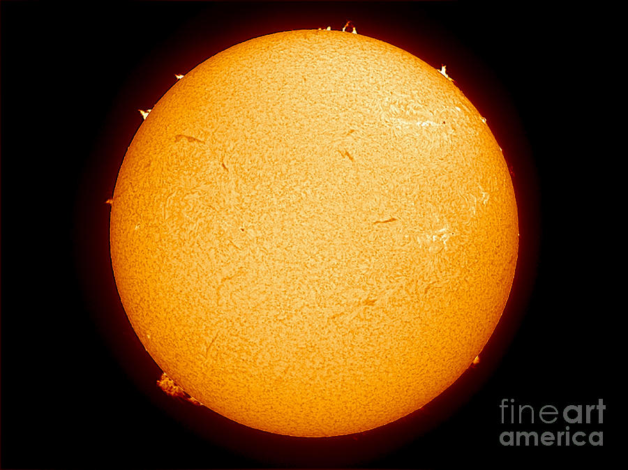 The Sun Photograph By John Chumack Fine Art America