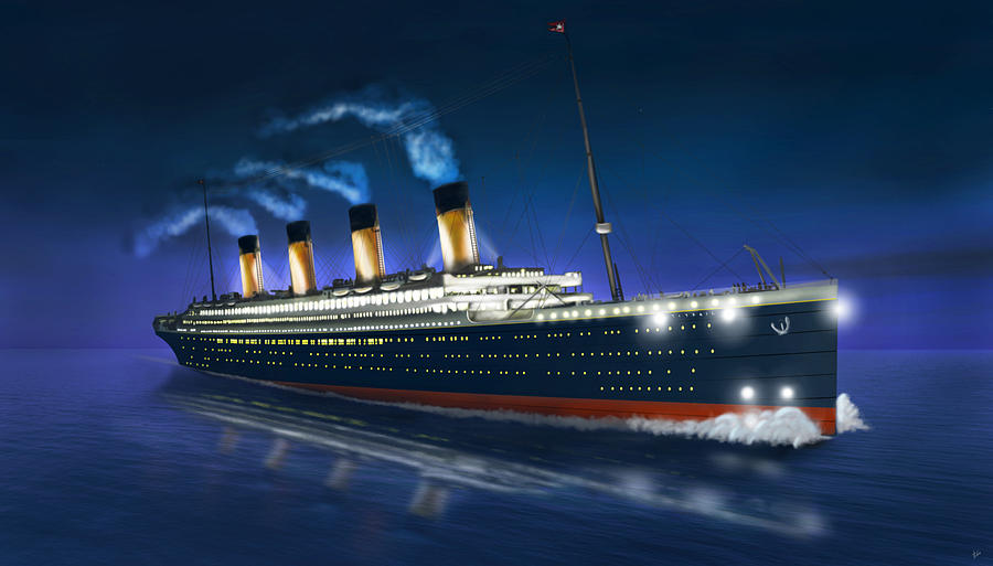 Титаник арт фото