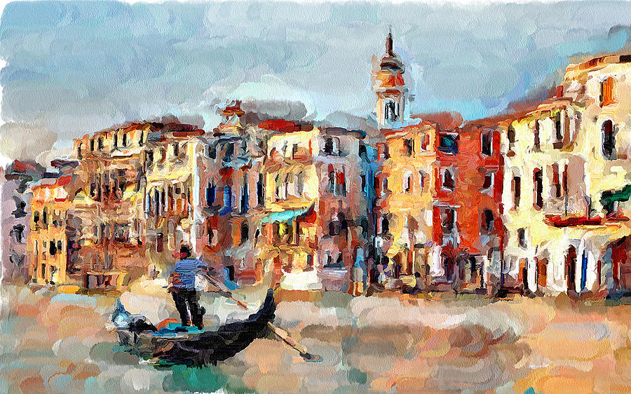 Venice Digital Art By Yury Malkov Fine Art America