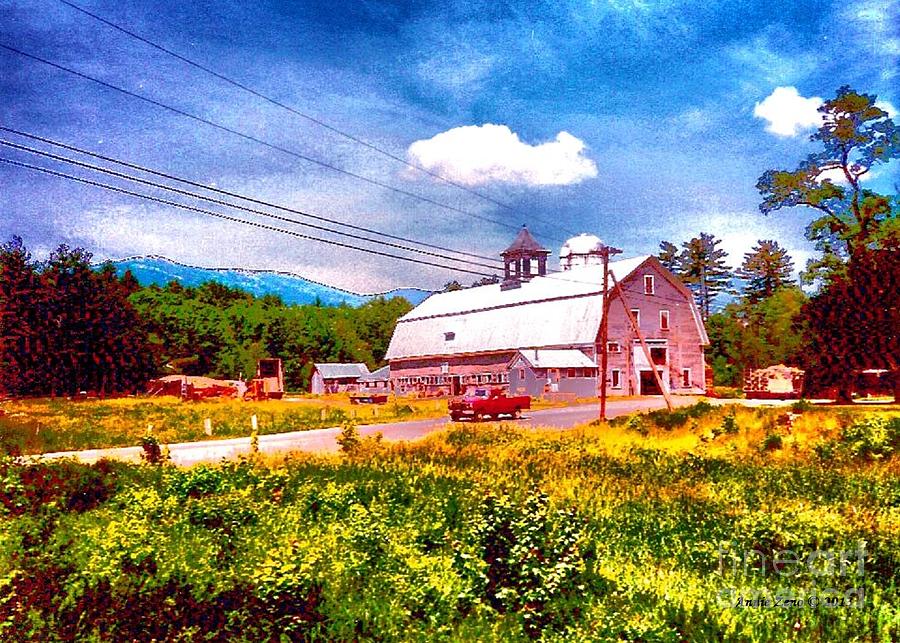 Vintage Country Landscape Photograph