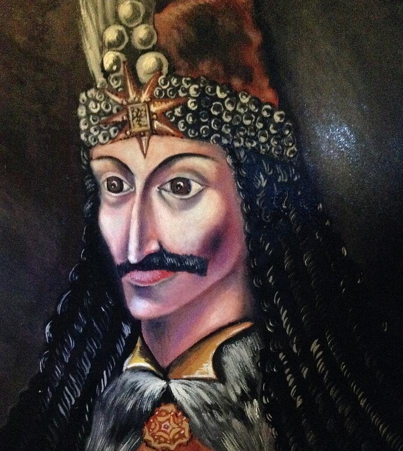 Vlad Dracul Original Name Vlad Tepes Painting By Georgescu George