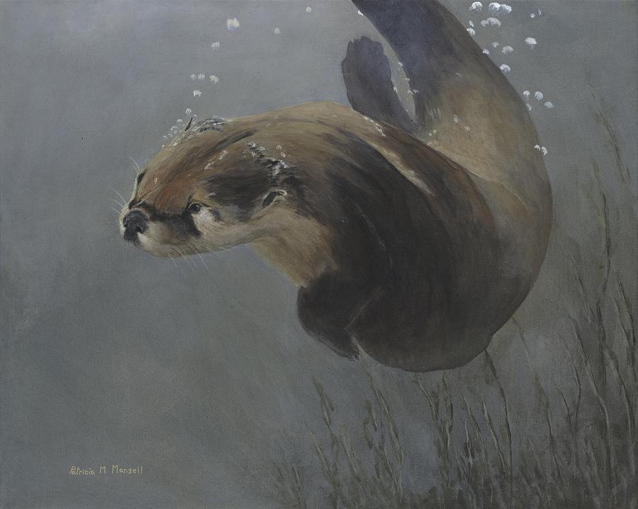 image gallery otter painting image gallery otter painting
