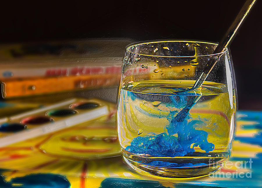 3d Modern Water Warp Still Life