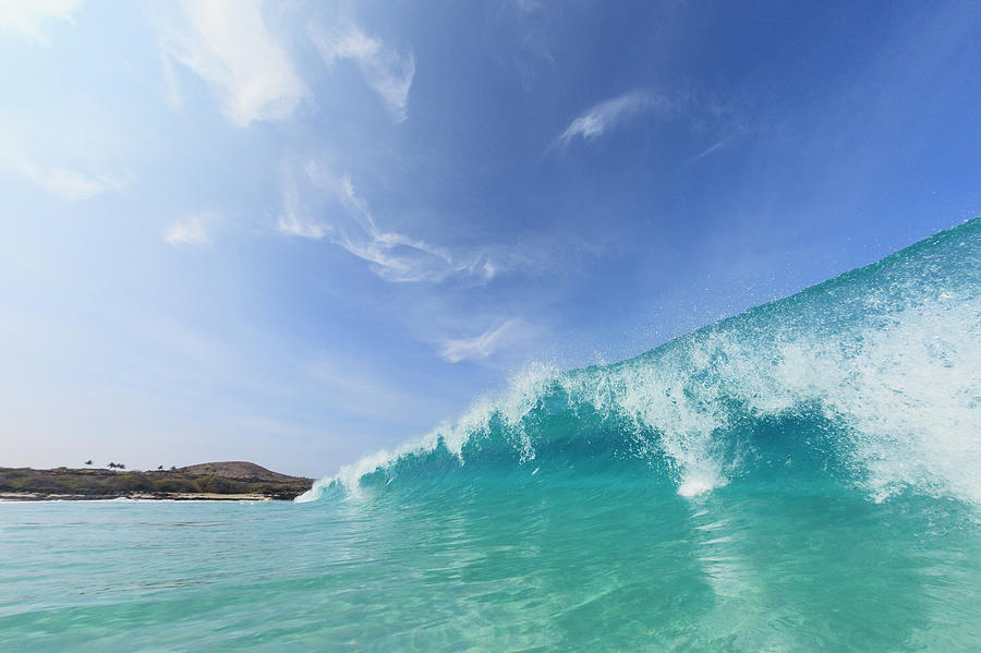 Waves Crashing On Beach Photograph By Cultura Exclusive Stuart