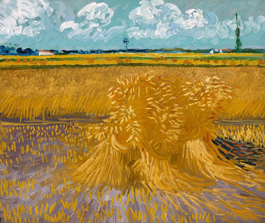 Wheat Field Painting By Vincent Van Gogh Fine Art America