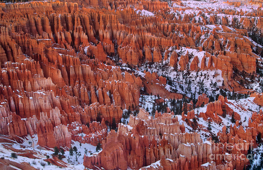 Winter Afternoon At Inspiration Point Bryce Canyon National Park ... Winter Afternoon At Inspiration Point Bryce Canyon National Park ...