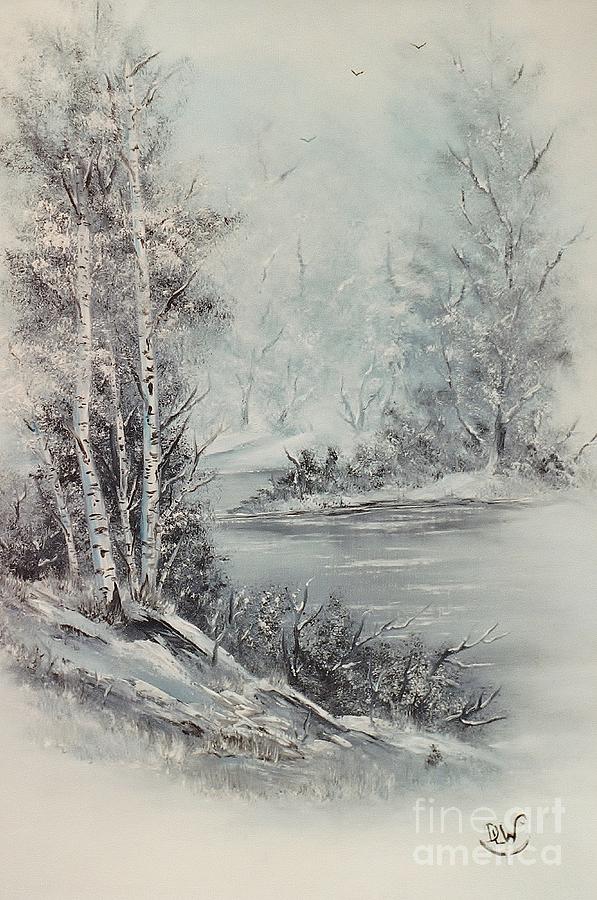 Winter Painting by Duane West