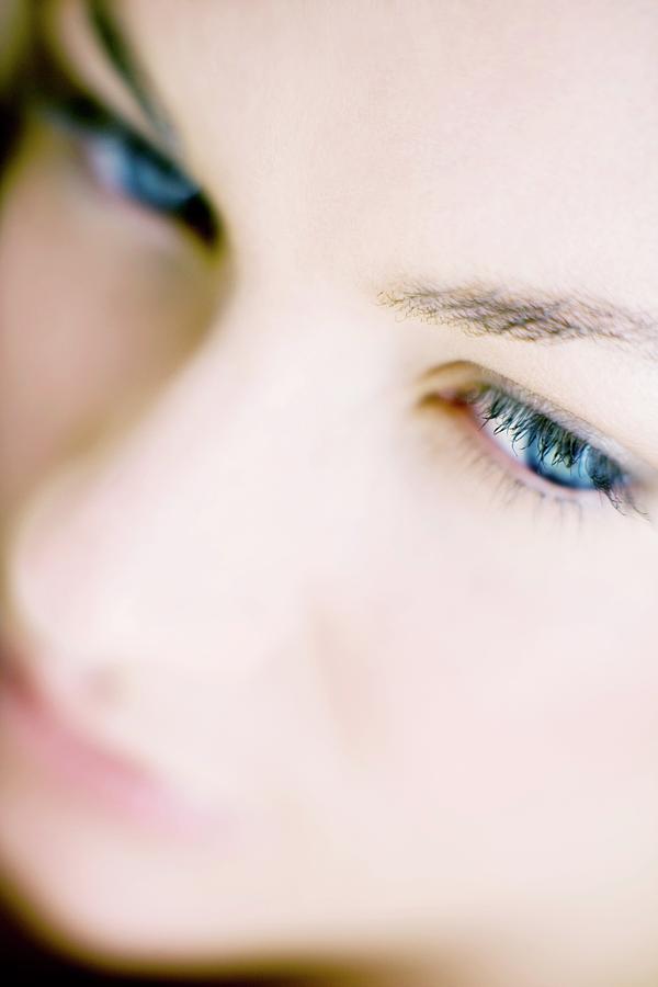 Woman S Eyes Photograph By Ian Hooton Science Photo Library Fine Art