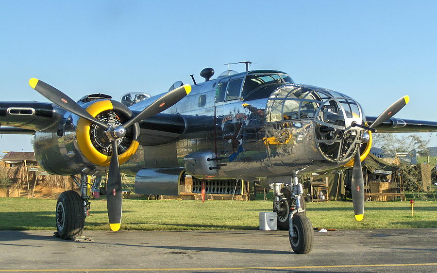 World War II B-25 Bomber Yankee Warrior Photograph By Angelo Rolt