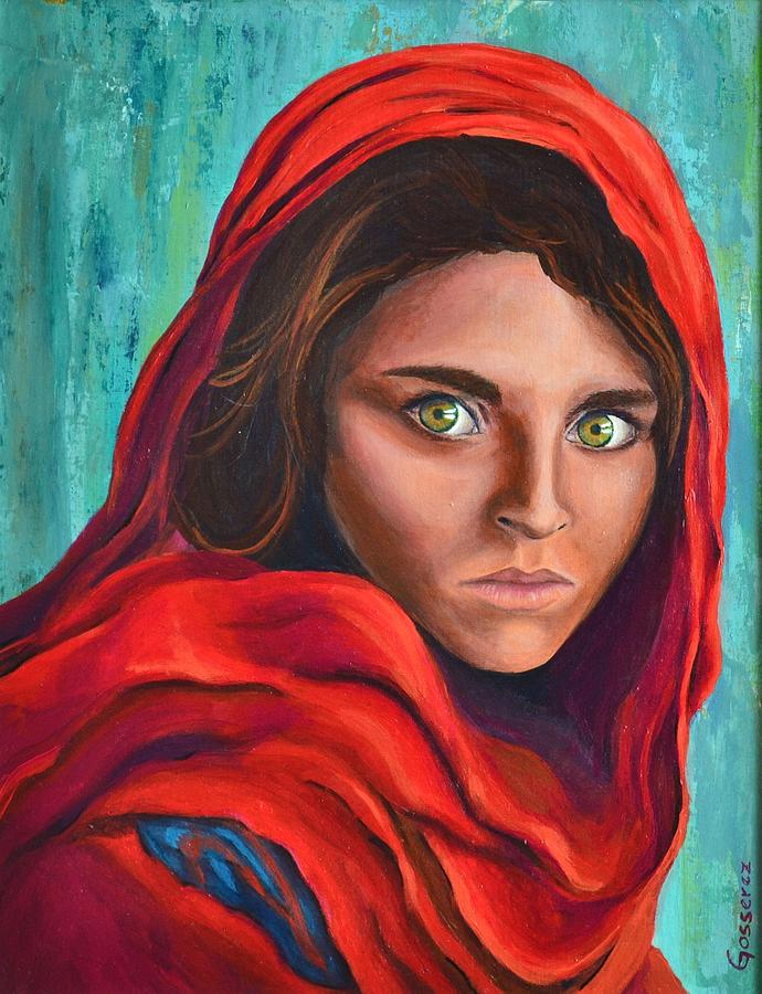 Afghan Girl Poster