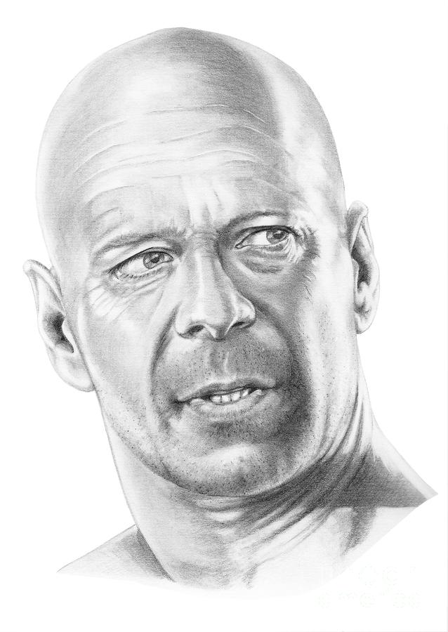 Bruce Willis Drawing