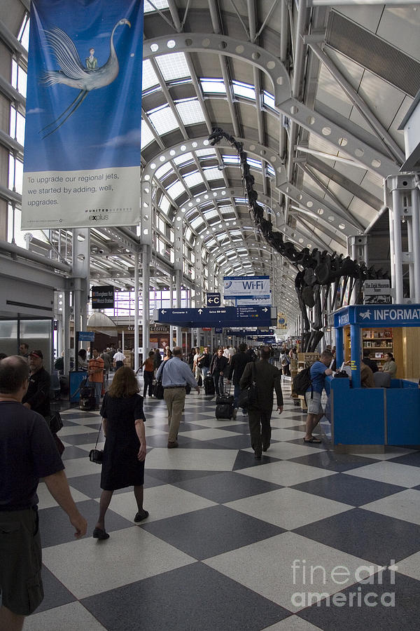 Busy Airport Terminal