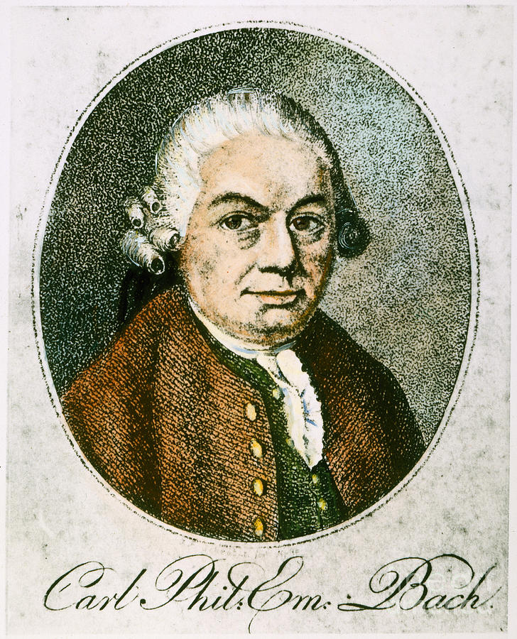 Carl Philipp Emanuel Bach Photograph by Granger