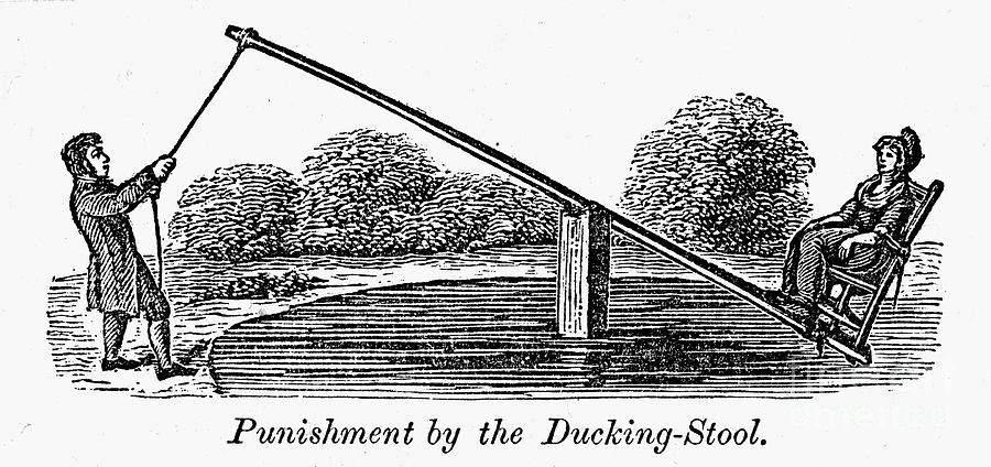 Medieval Pictures Of Ducking Stool 108