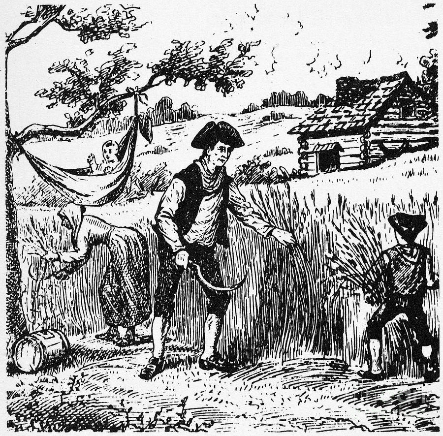 Colonial Farming is a photograph by Granger which was uploaded on July 