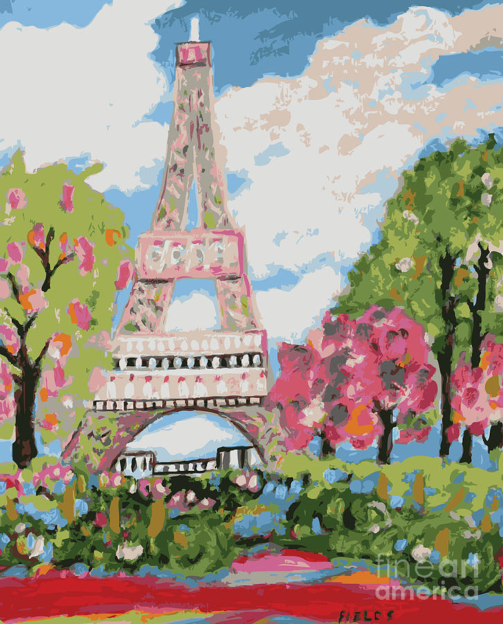 Artist Eiffel Tower