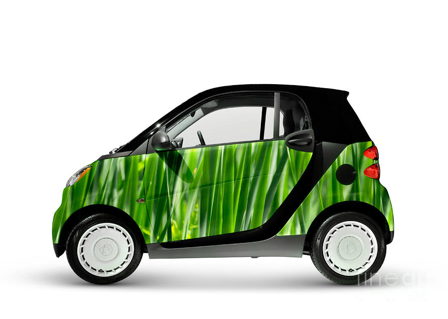 Green Mini Car