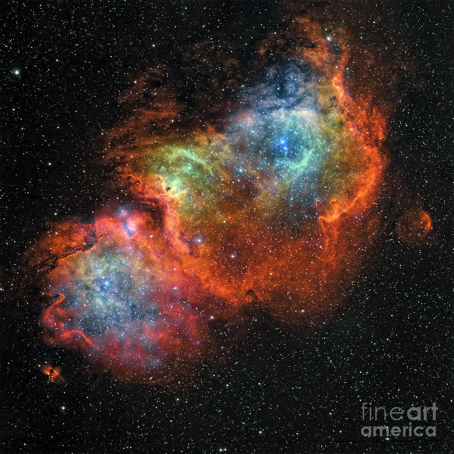 Ic The Soul Nebula Photograph By Rolf Geissinger Fine Art America