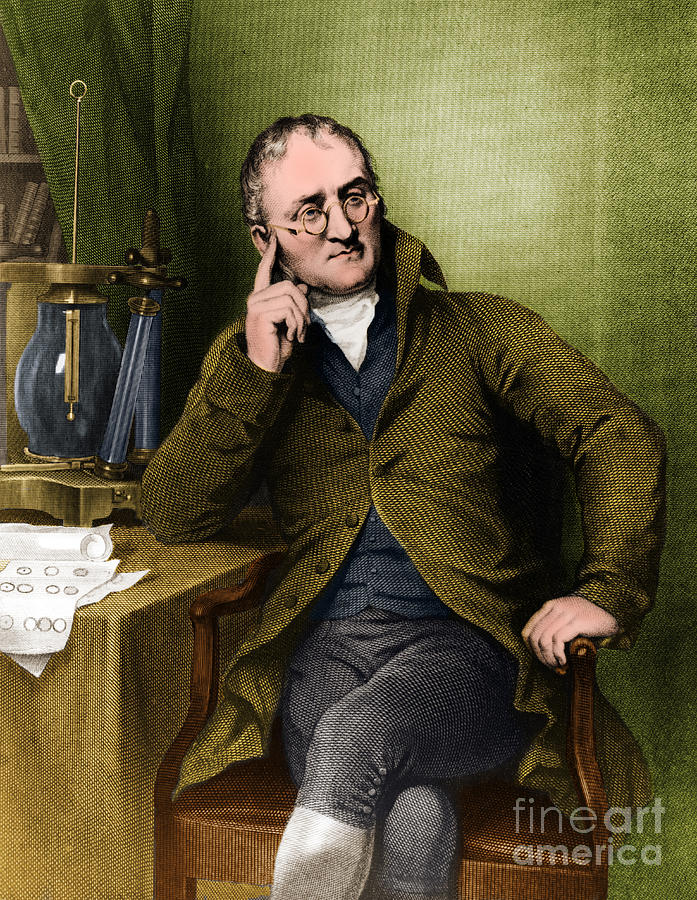 John Dalton, English Chemist by Omikron