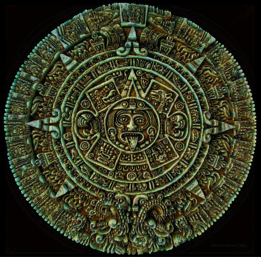 Mayan Calendar by Randall Arthur