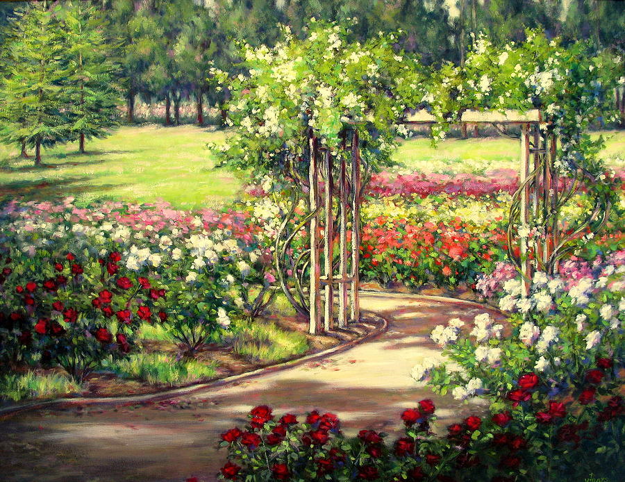 Painting Of Garden