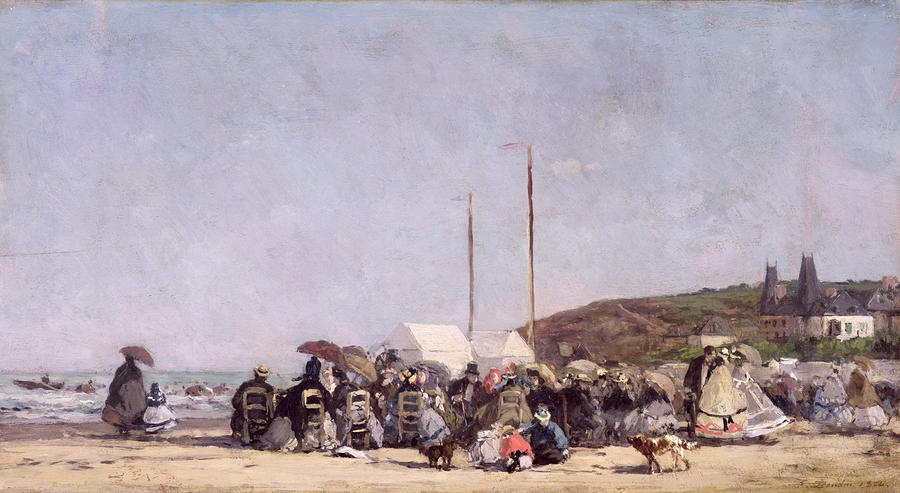 Beach At Trouville