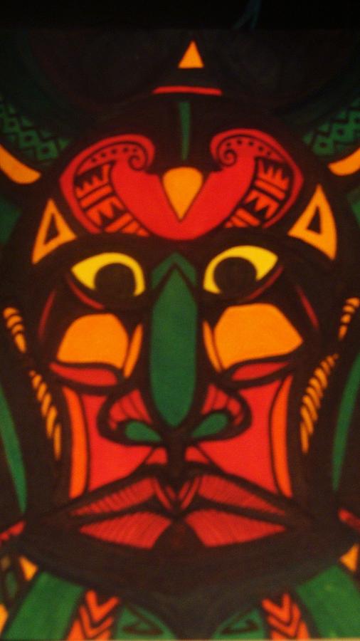 Tribal Mask Draw