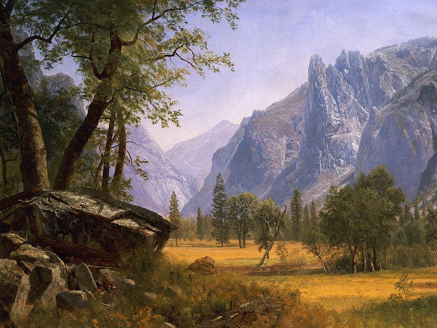 Yosemite Valley By Albert Bierstadt