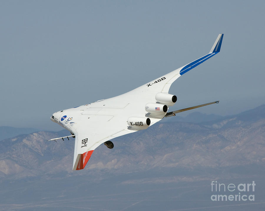 X 48b Blended Wing Body 11 Photograph By Nasa Fine Art America