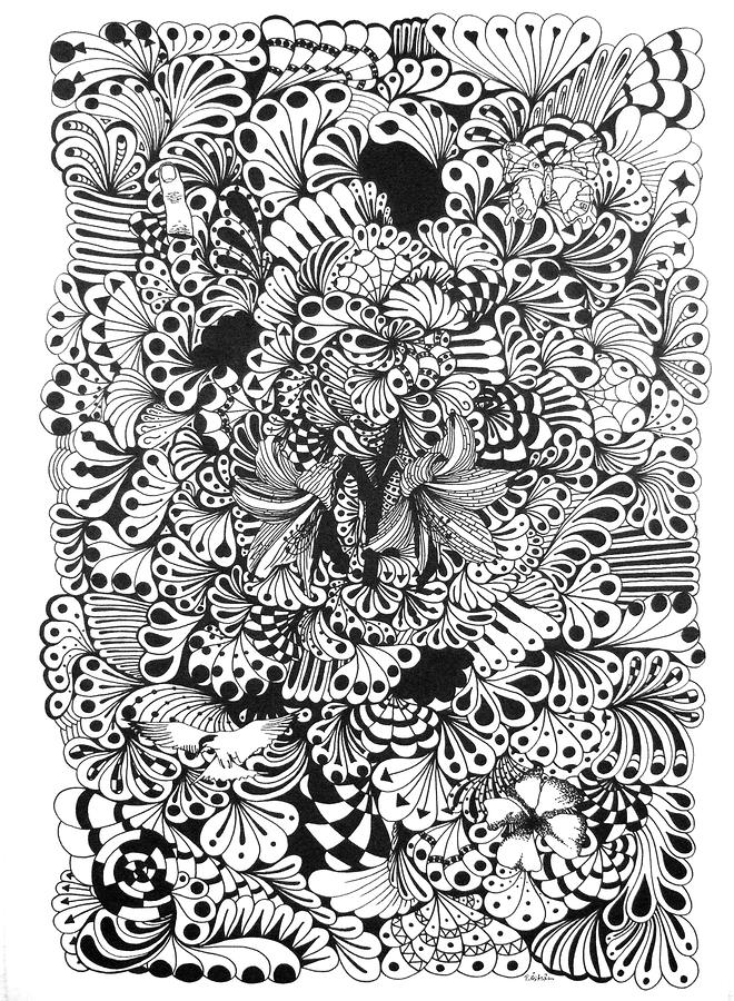 human mind drawing