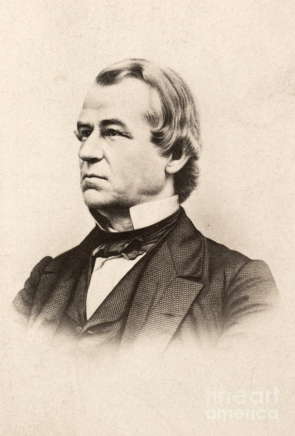 Andrew Johnson (1808-1875) Photograph By Granger